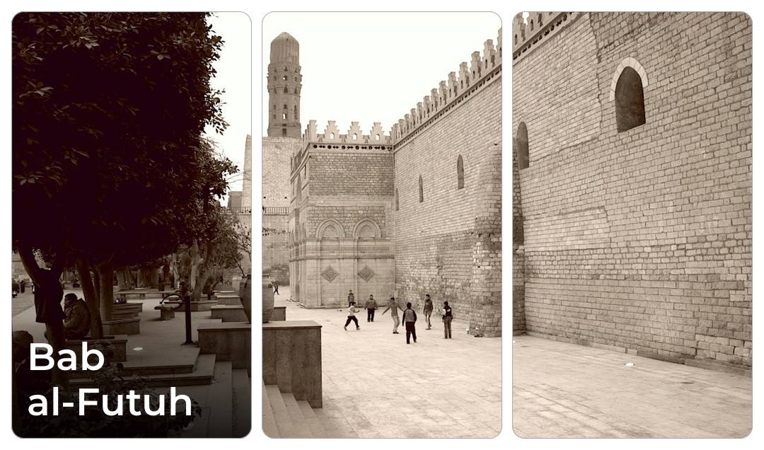 Photograph of Bab al-Futuh, Cairo