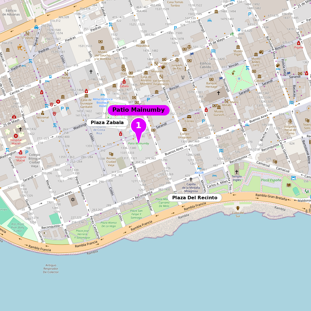 Map of Patio Mainumby